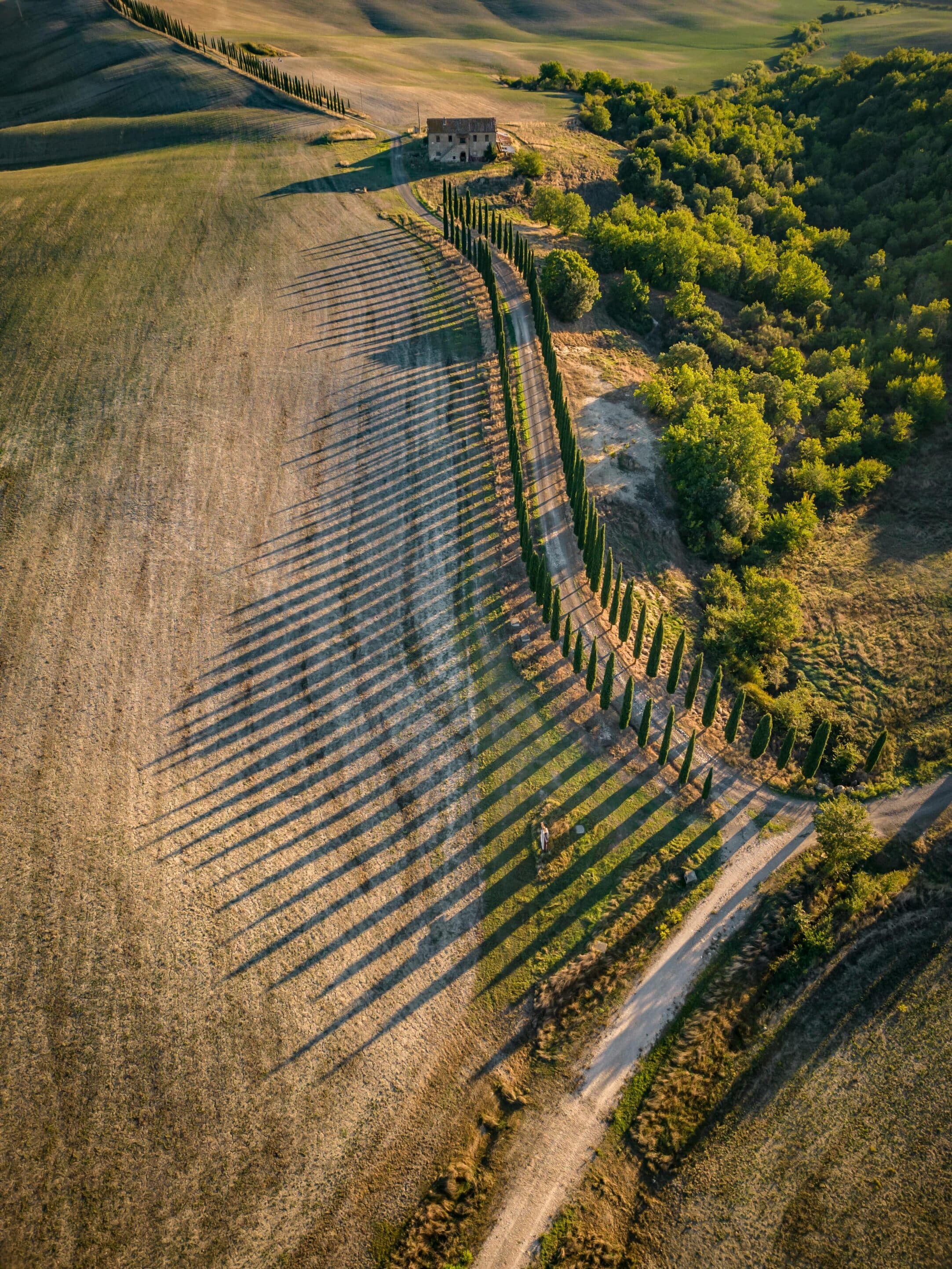 driving in Tuscany
