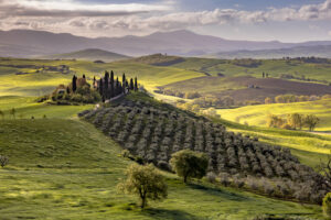 Tuscan countryside San Quirico